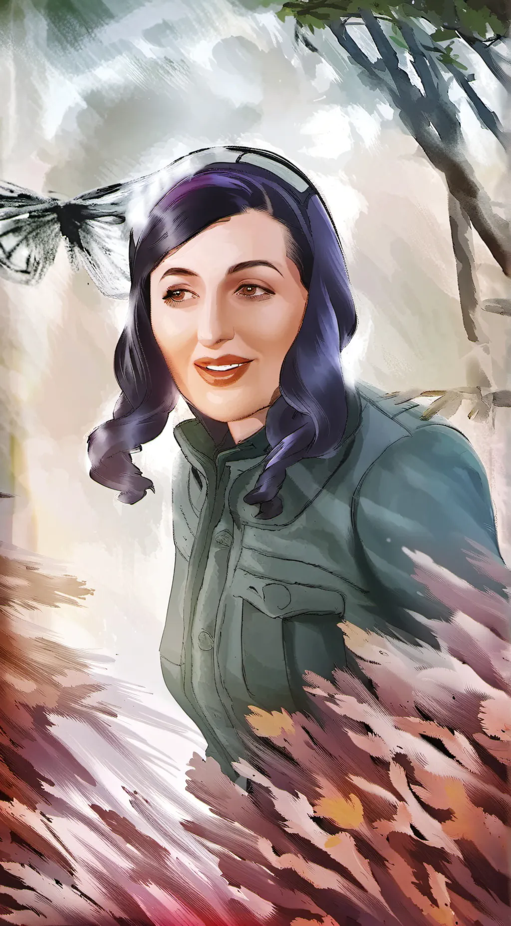 ai character: Laurenzside background