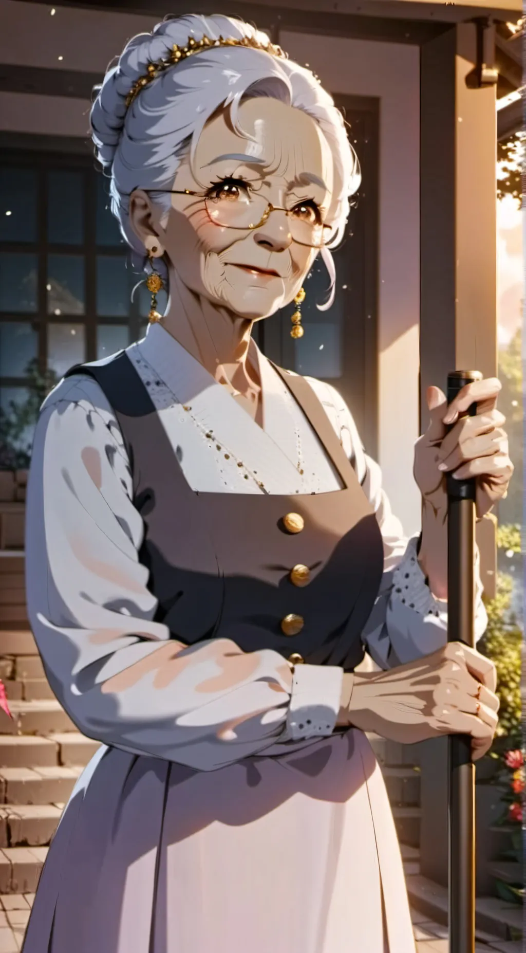 ai character: ❤️ Grandma ❤️  background