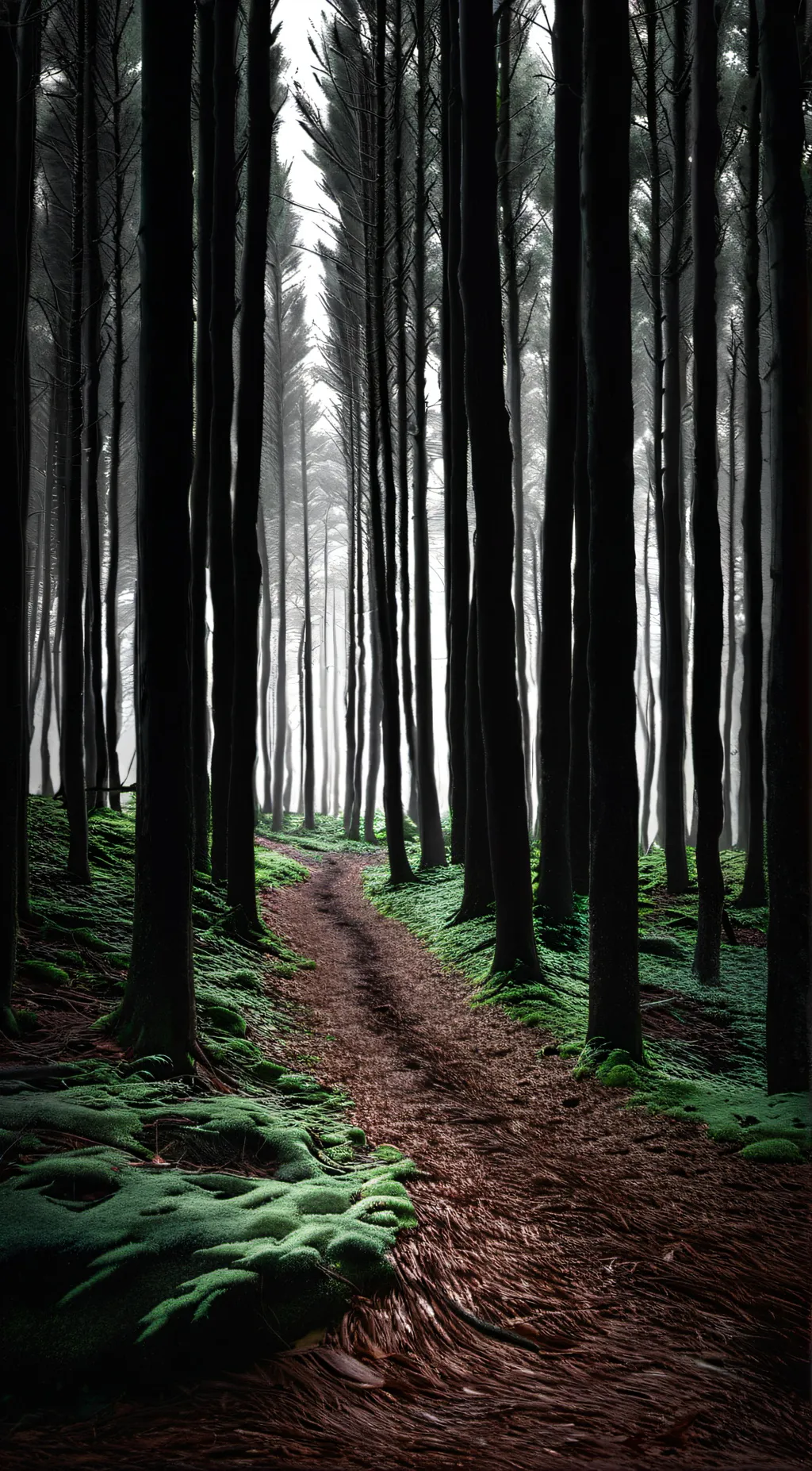 ai character: MHA in a forest background