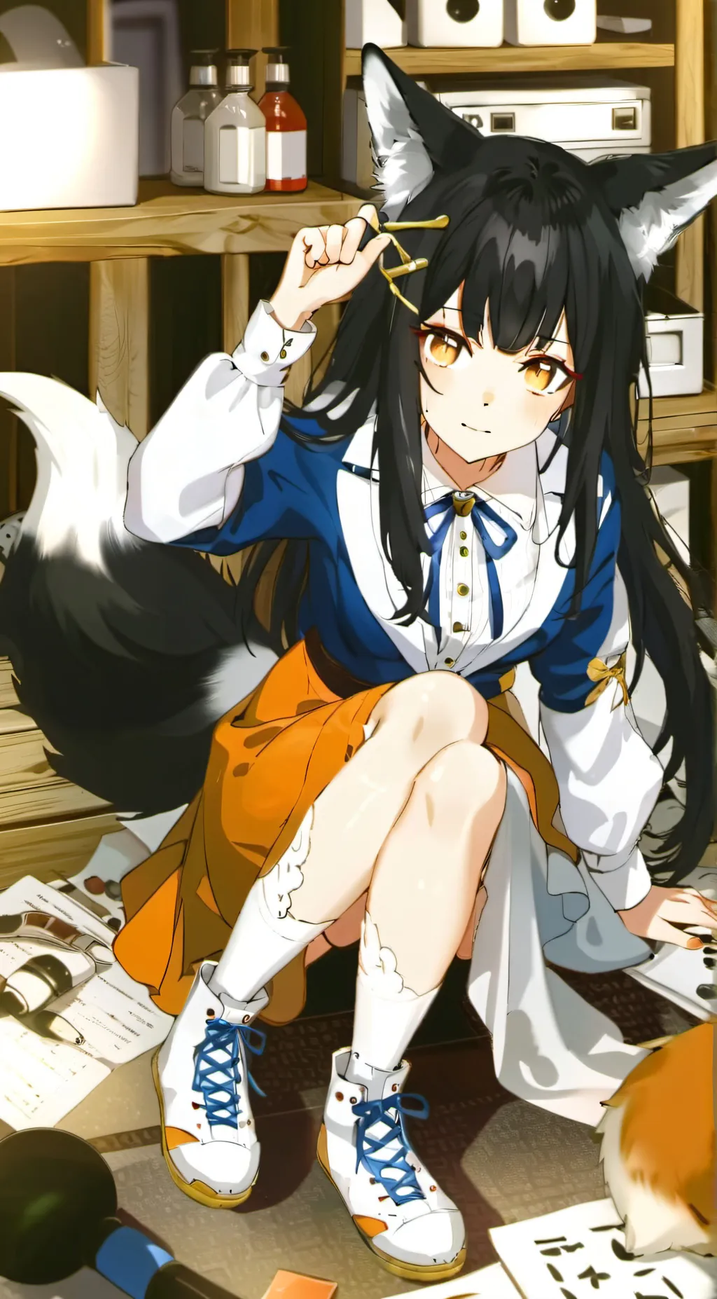 ai character: Ava Mutishi background