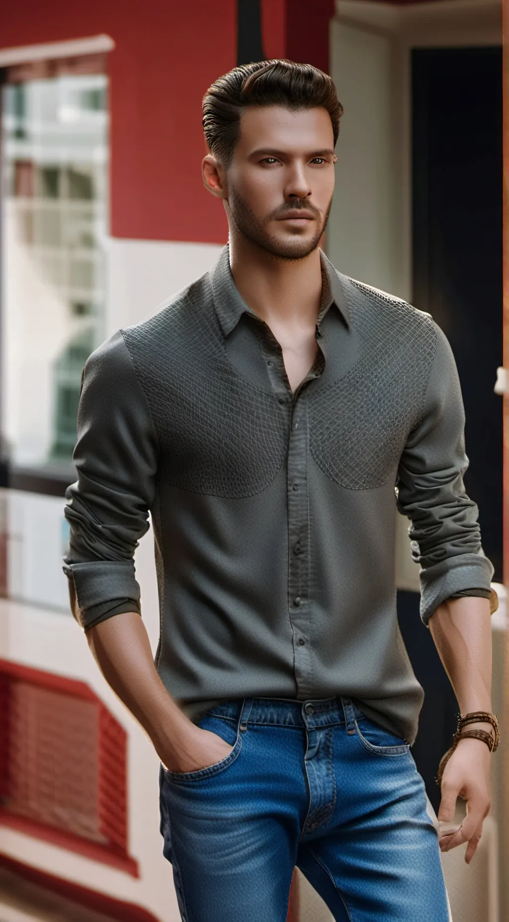 ai character: School 🏫  background