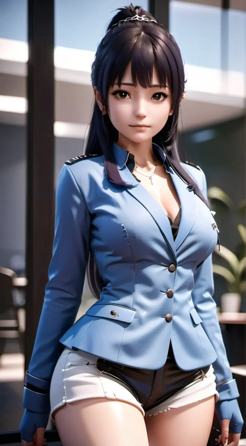 ai character: April Park background