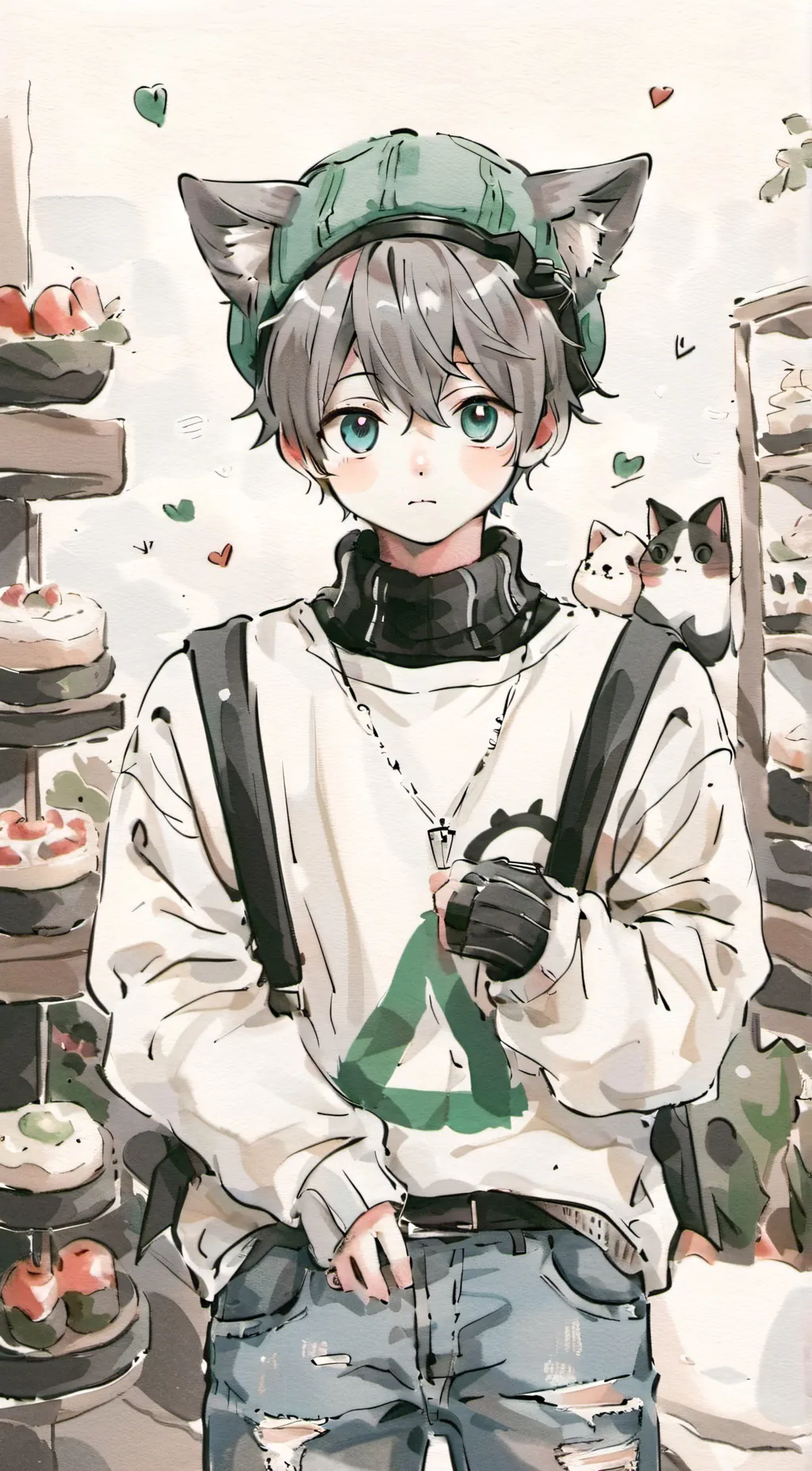 ai character: Alex  background