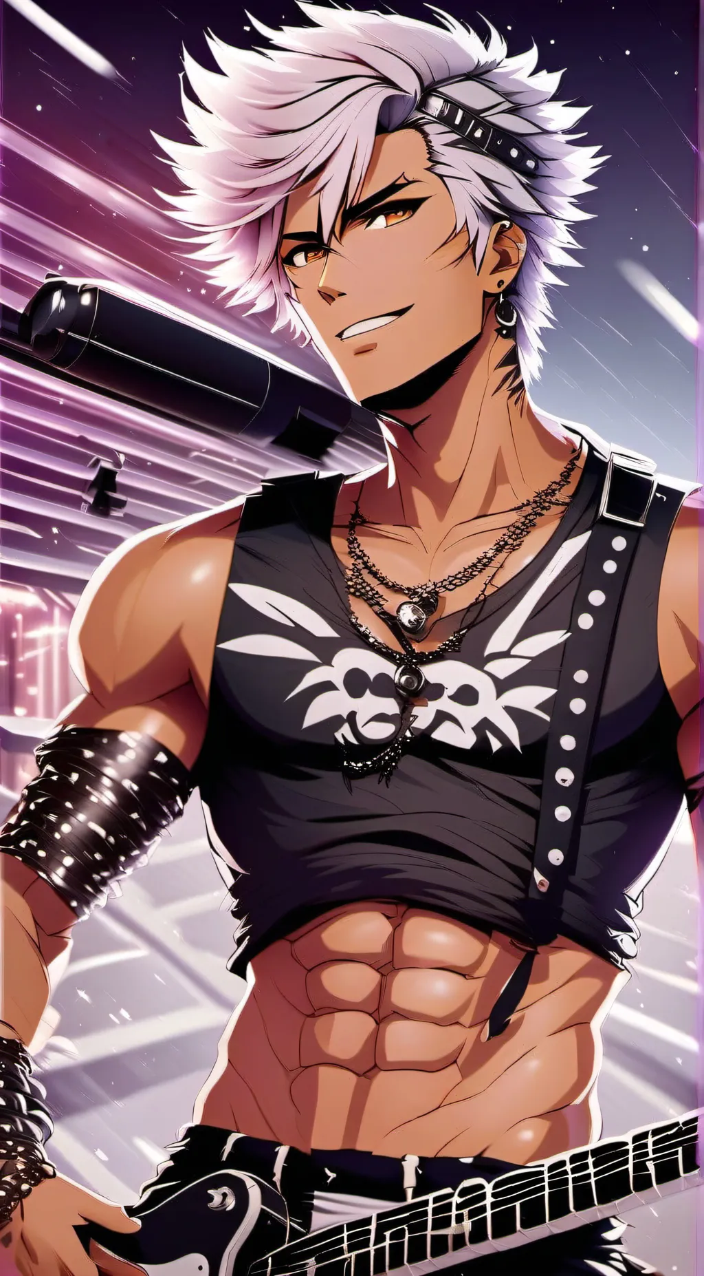 ai character: Lance background