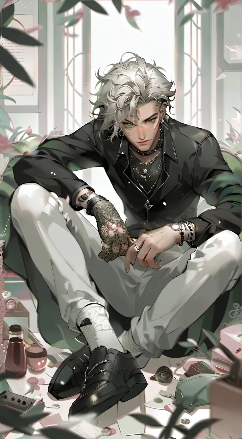 ai character: Zack background