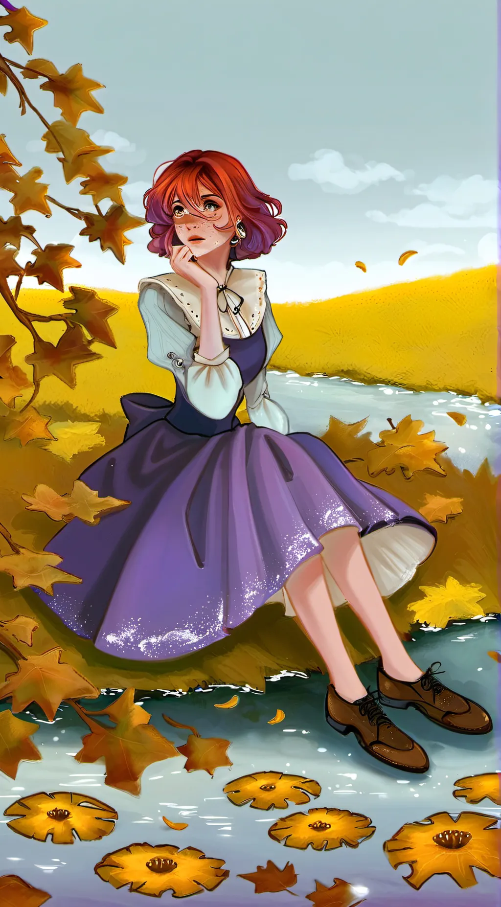 ai character: Sad ragatha  background