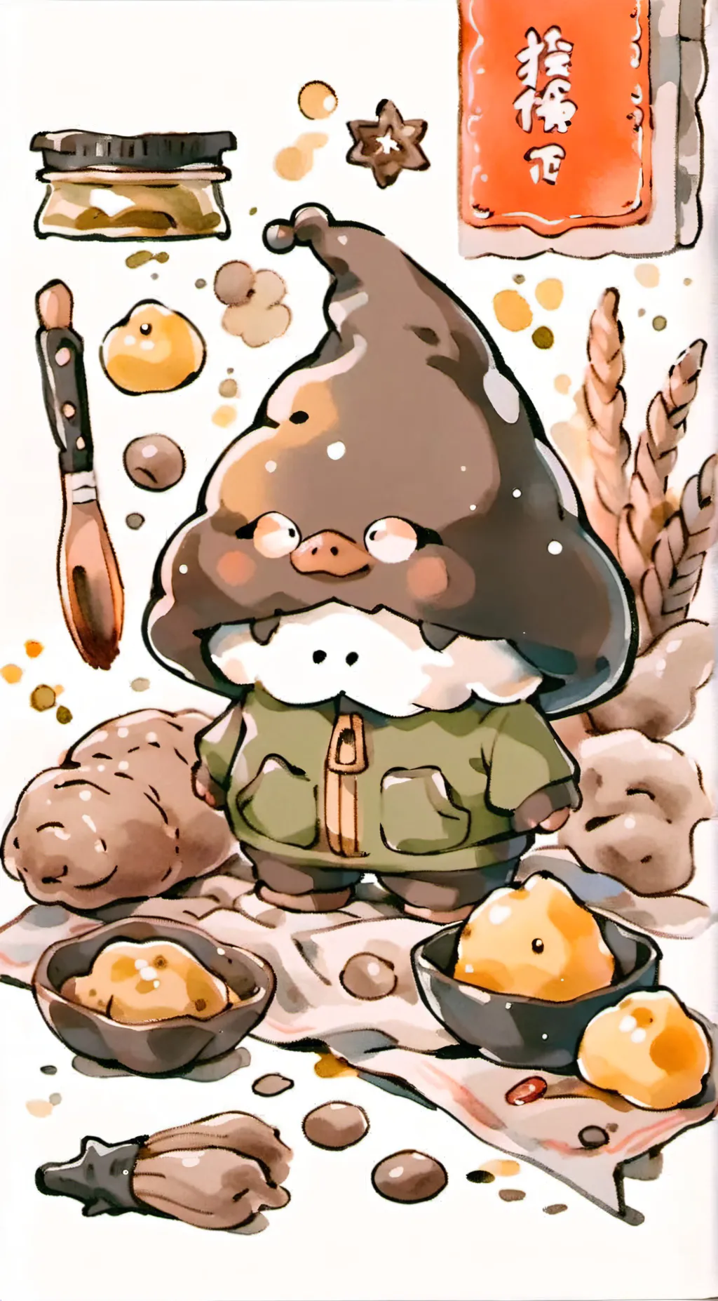 ai character: Gnome  background