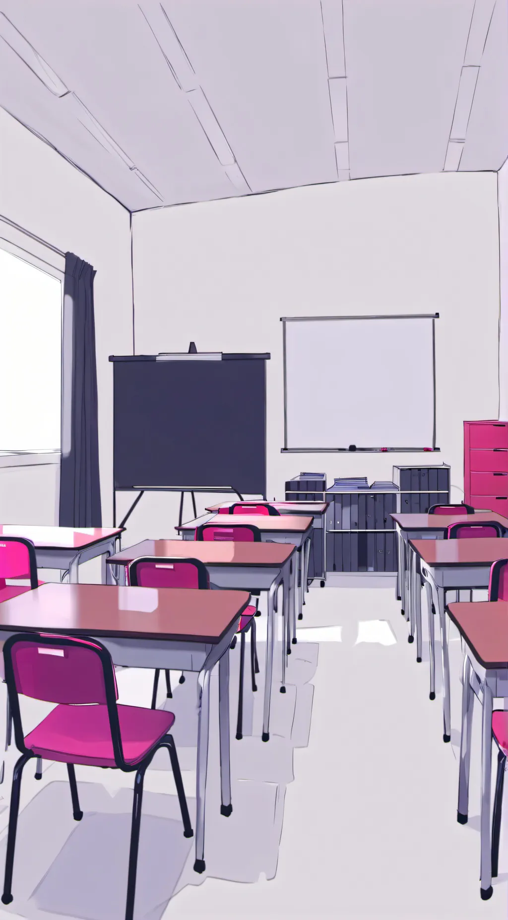 ai character: FPE classroom background
