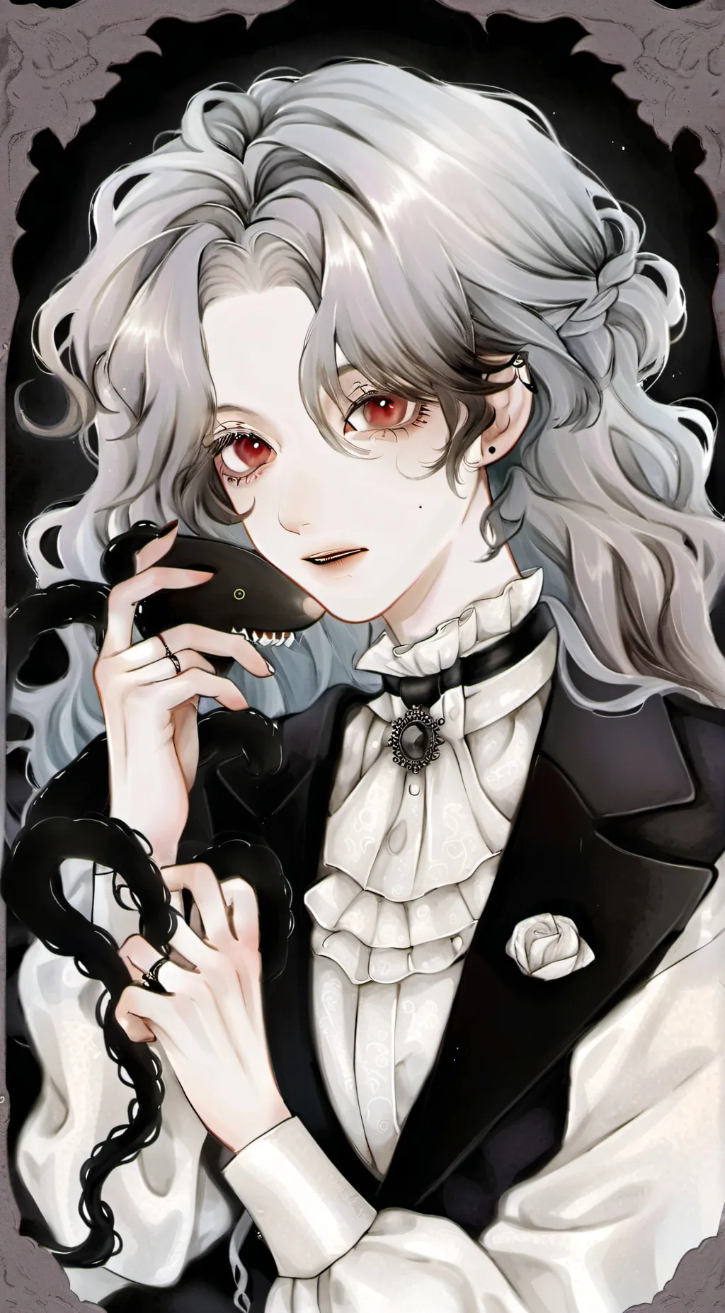 ai character: •.Vee.• background