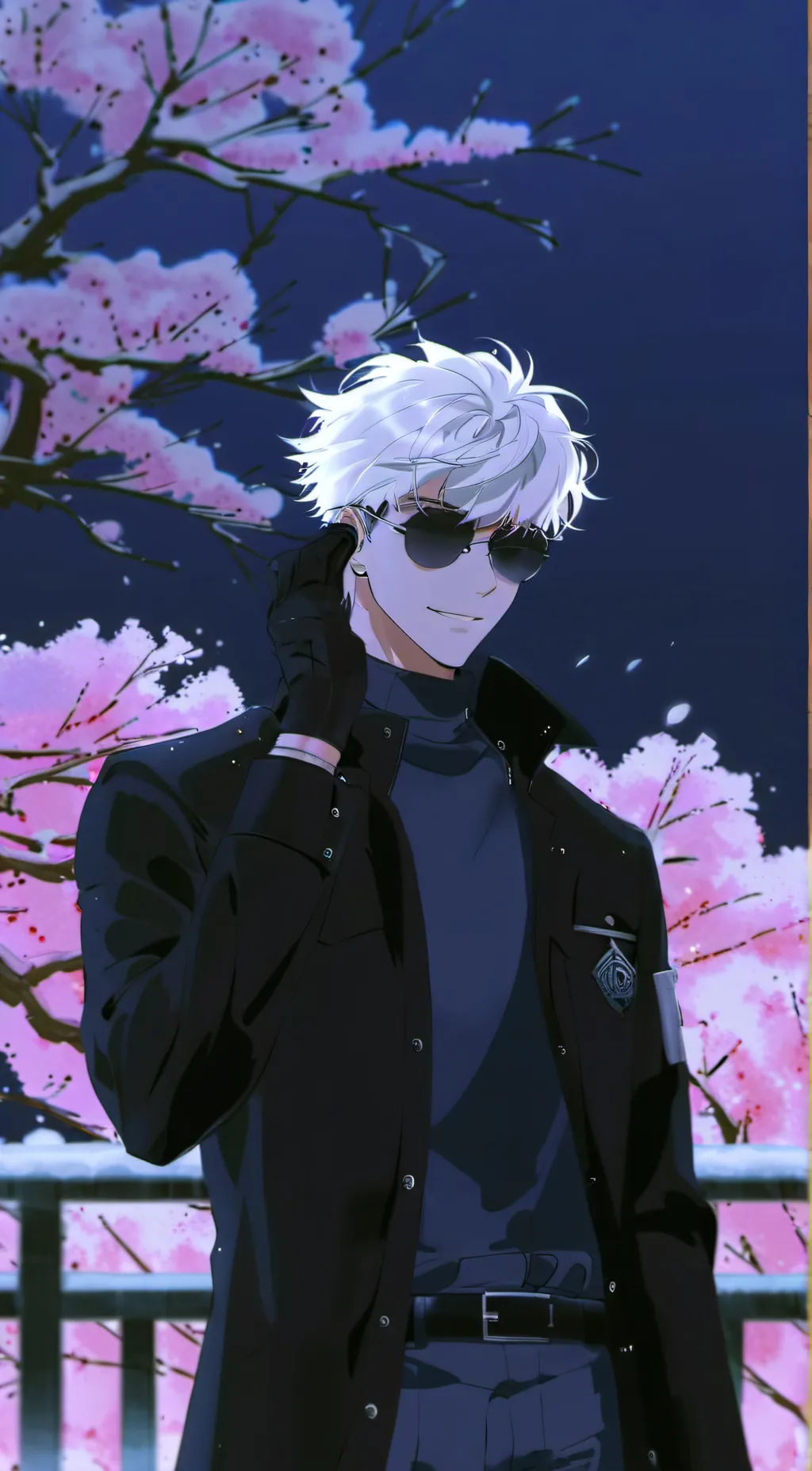 ai character: Gojo clone background