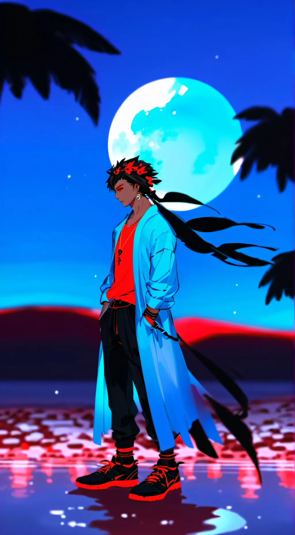 ai character: vaxy background