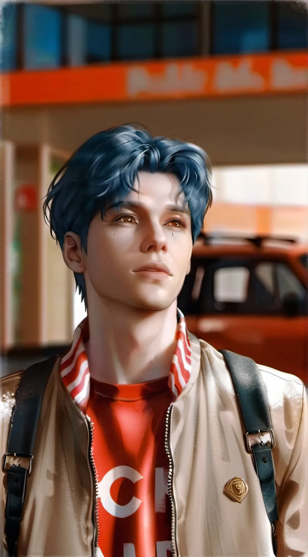 ai character: Iain background