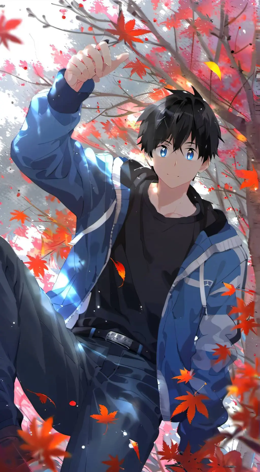 ai character: 💙Pierce💎 background