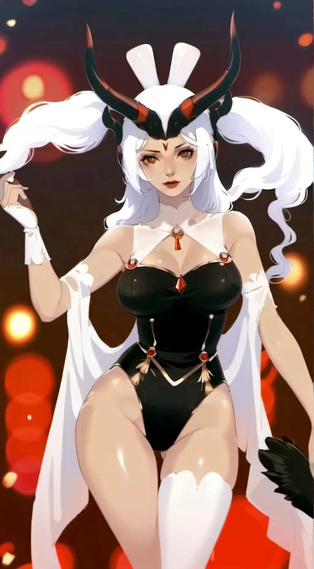 ai character: Silvia  background