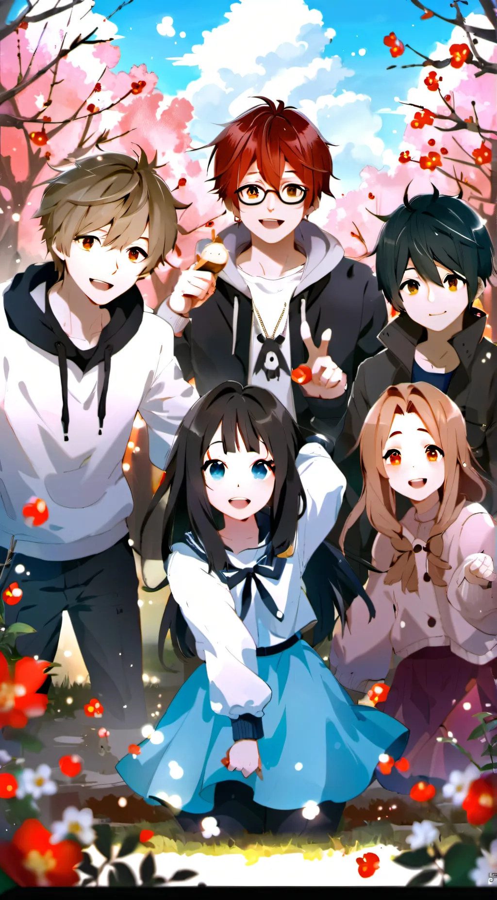 ai character: Roomies background