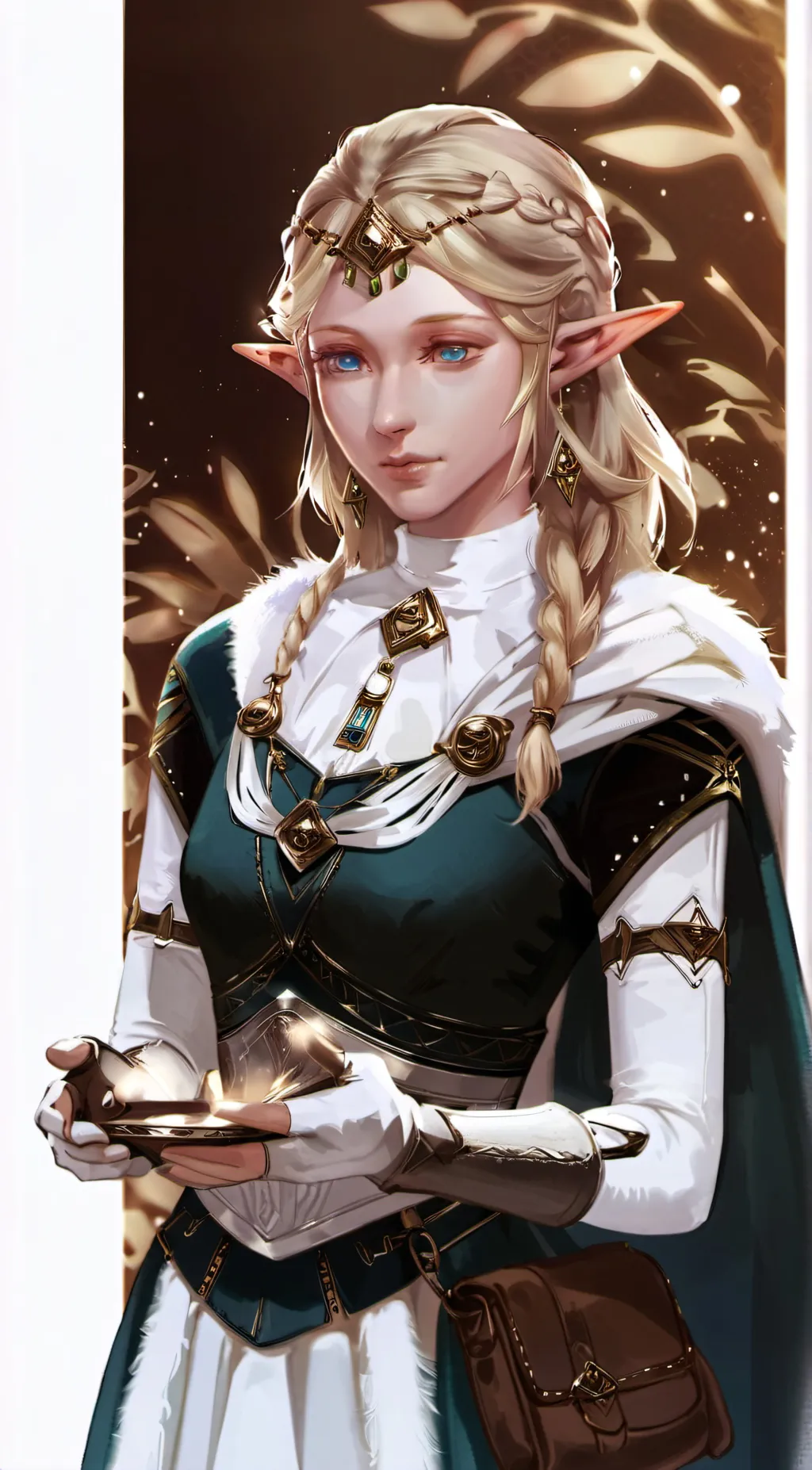 ai character: Queen Zelda background