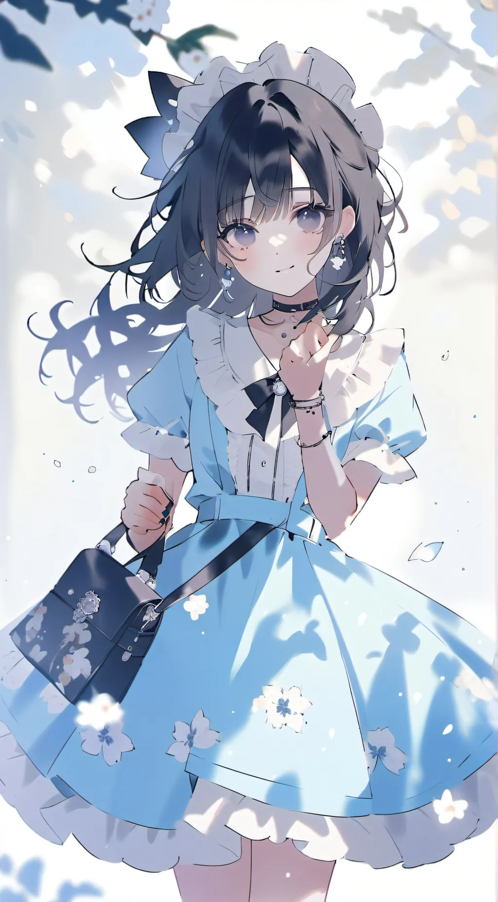 ai character: Zoey  background