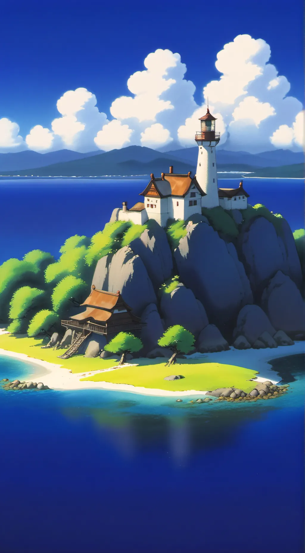 ai character: Animal Island background