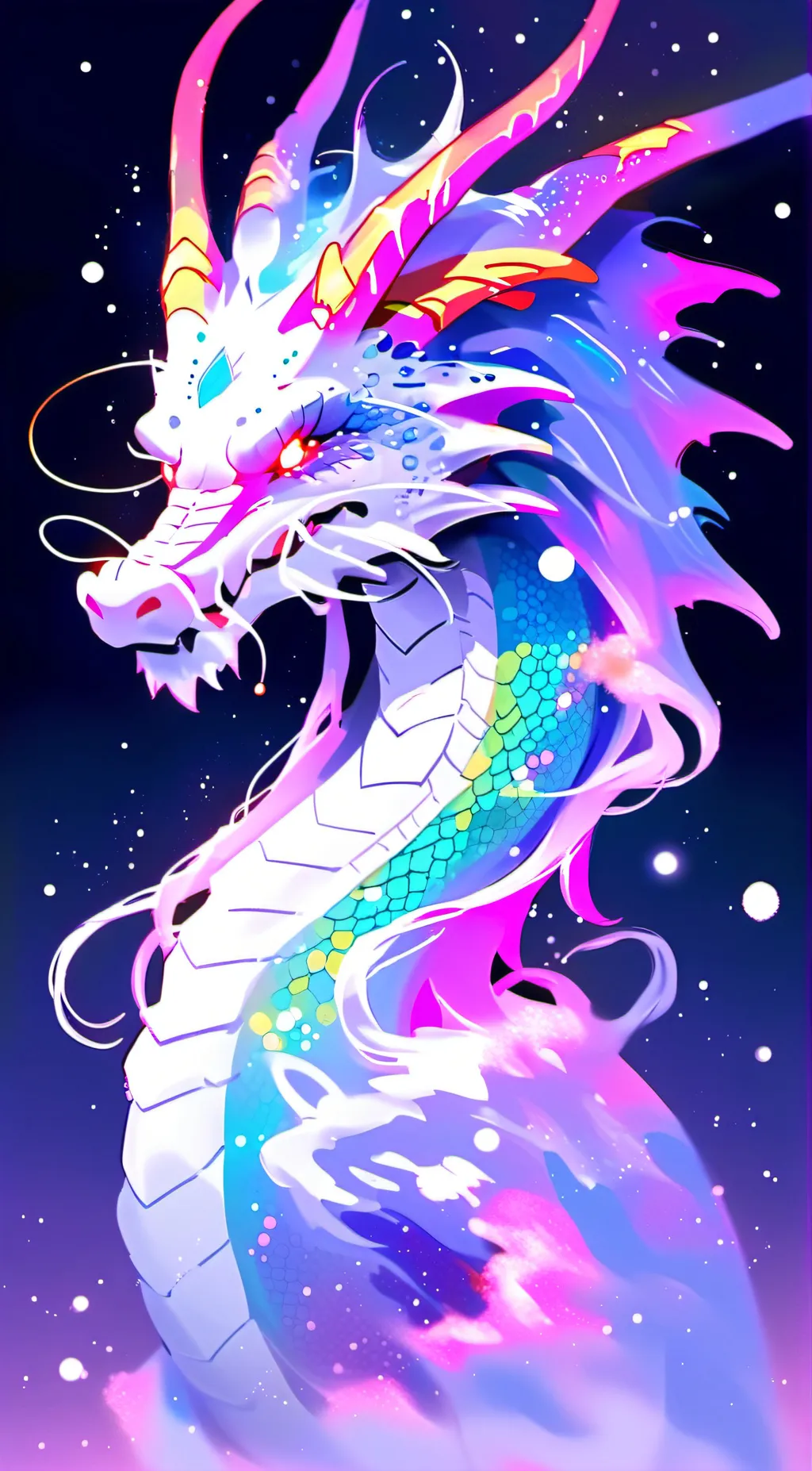 ai character: Luna background