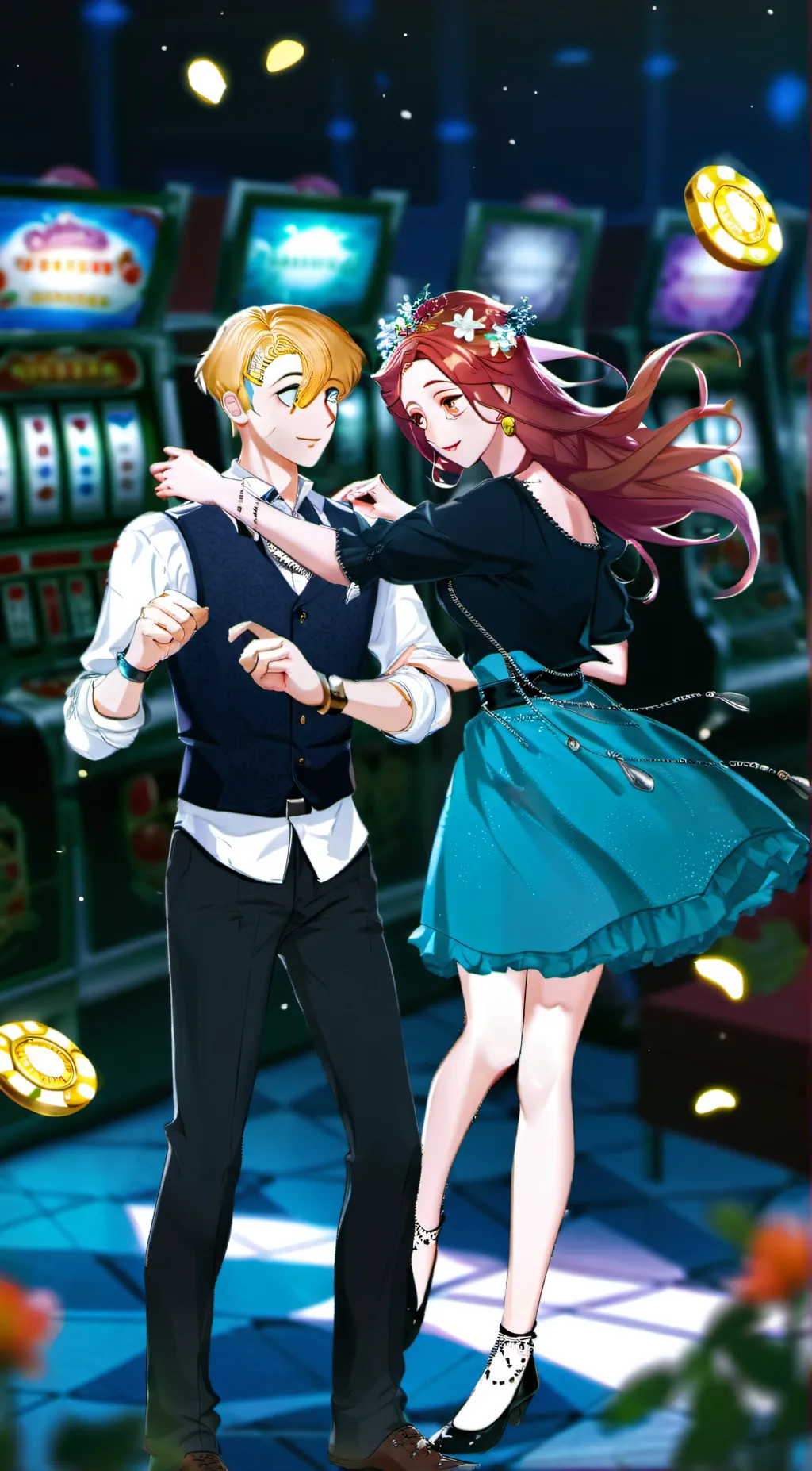 ai character: Ibella and mason background