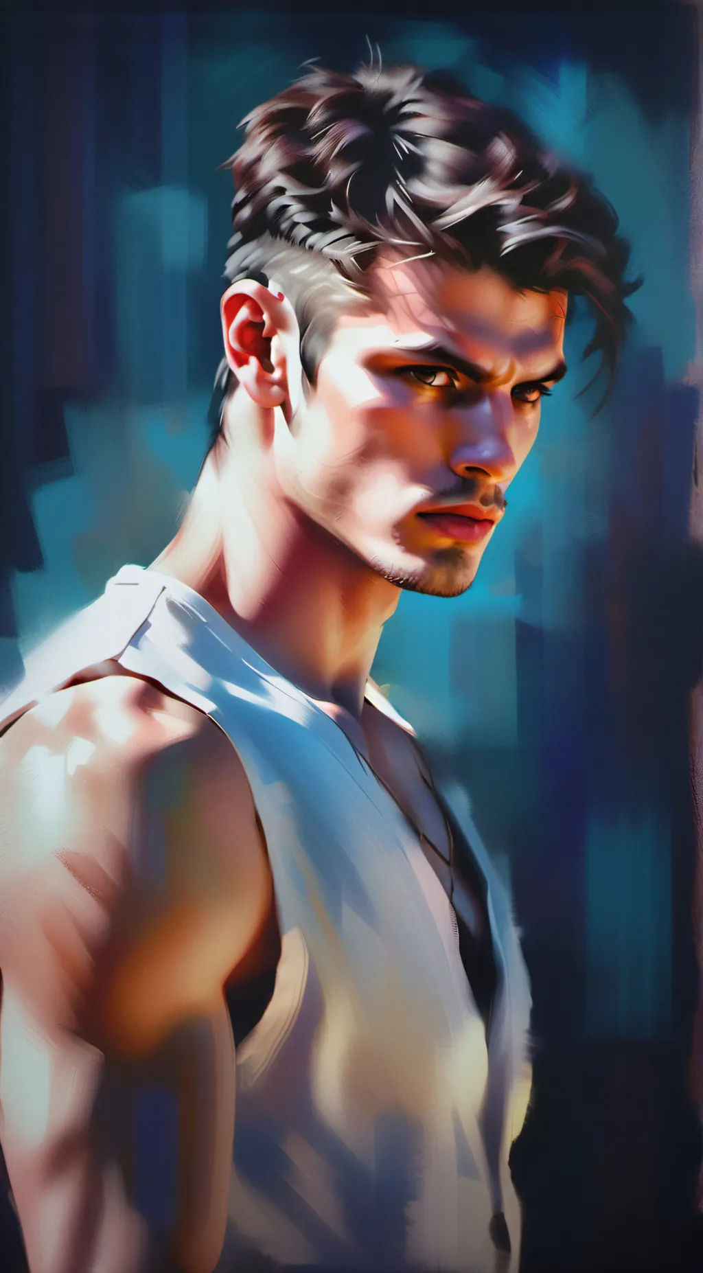 ai character: issac background