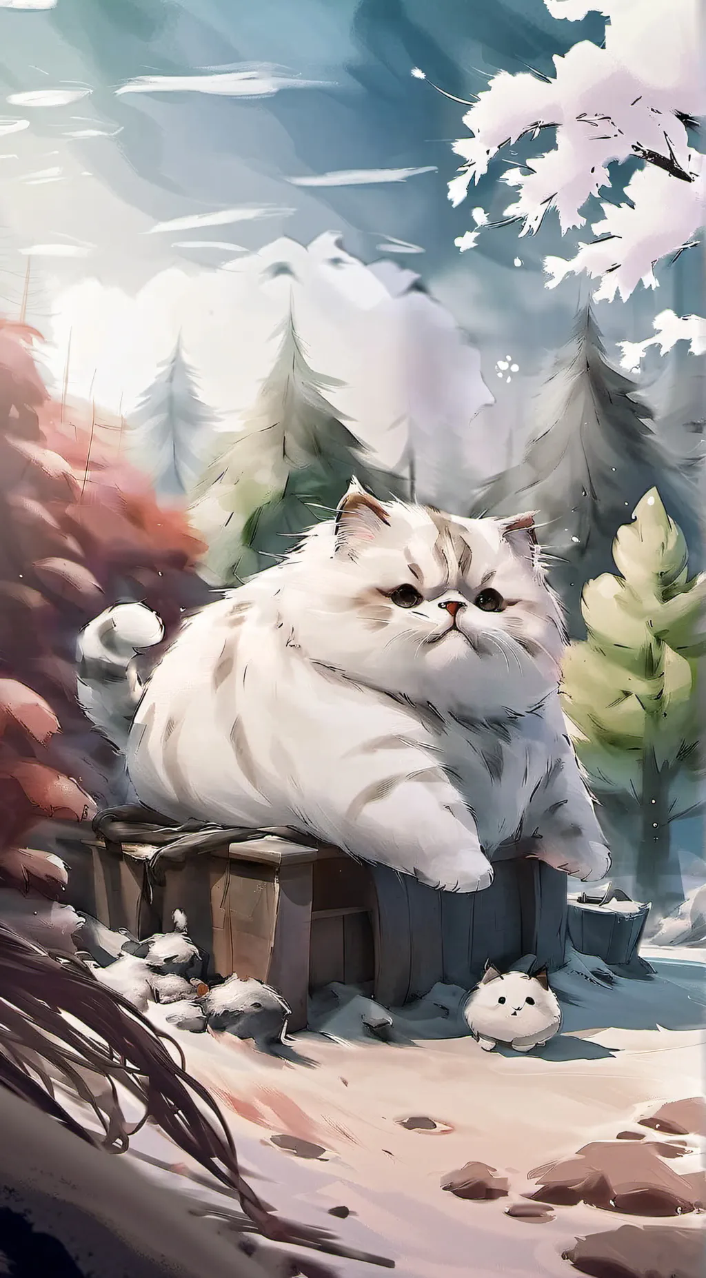 ai character: •★Potato★• background