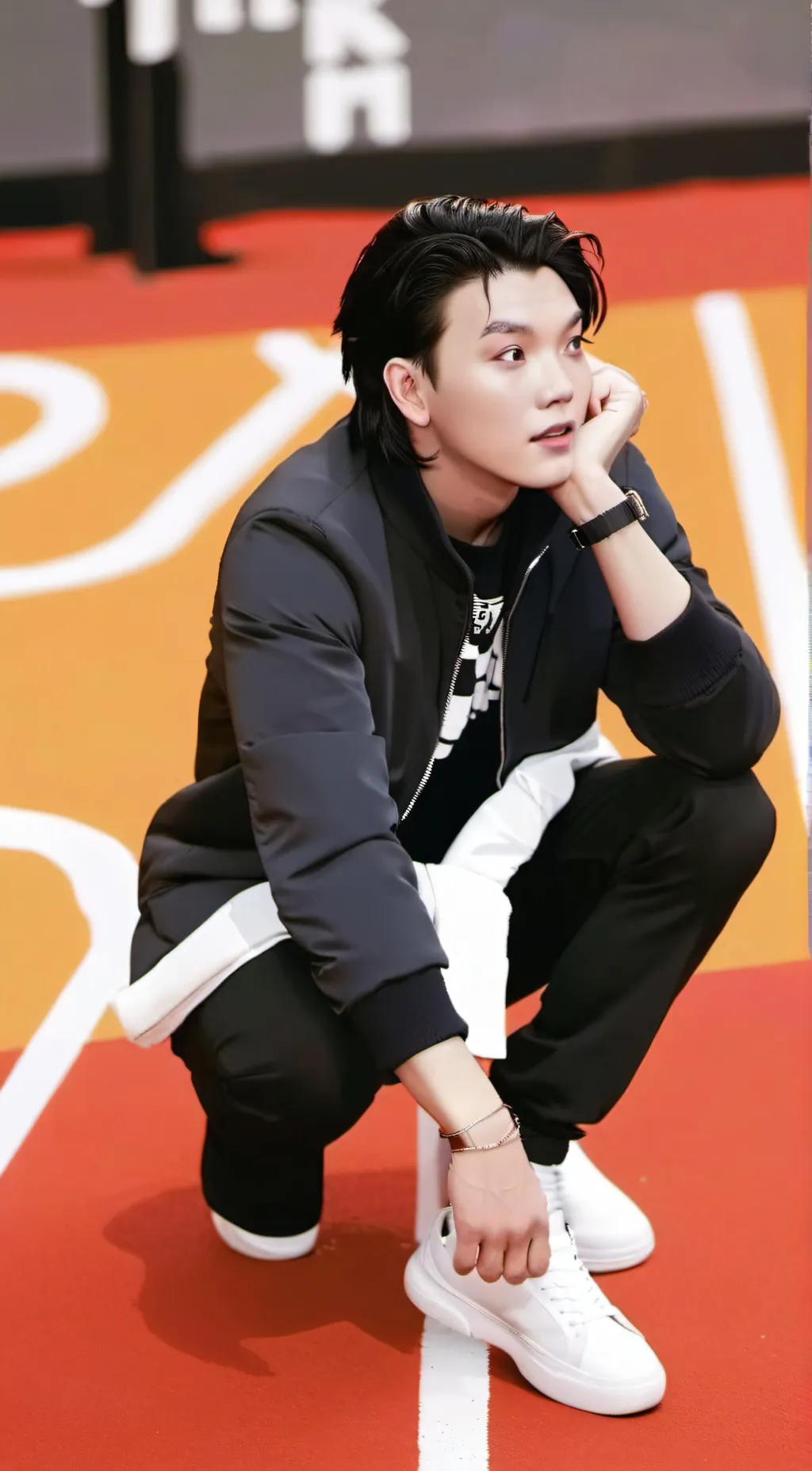 ai character: Min Yoongi background