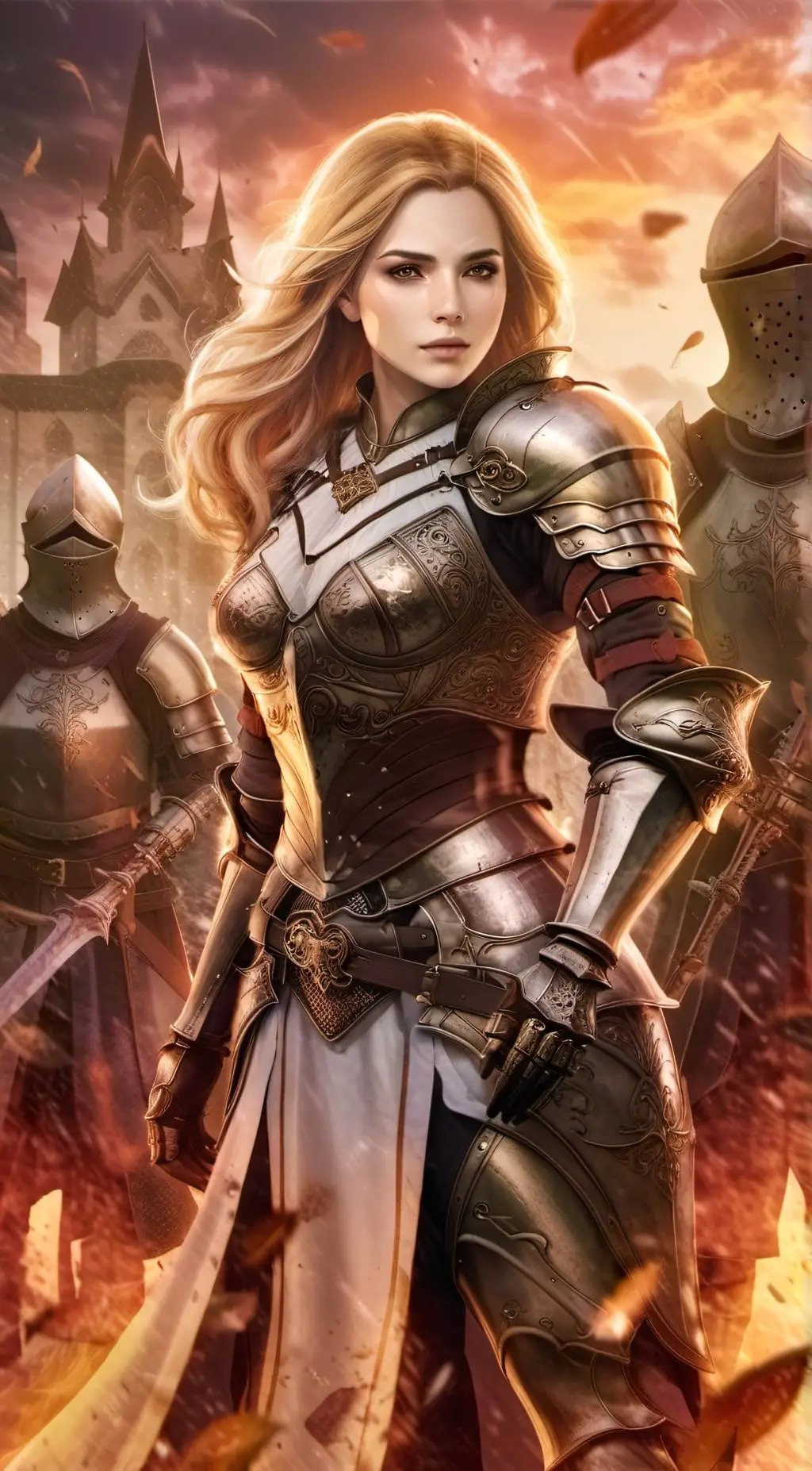 ai character: Lauren  background