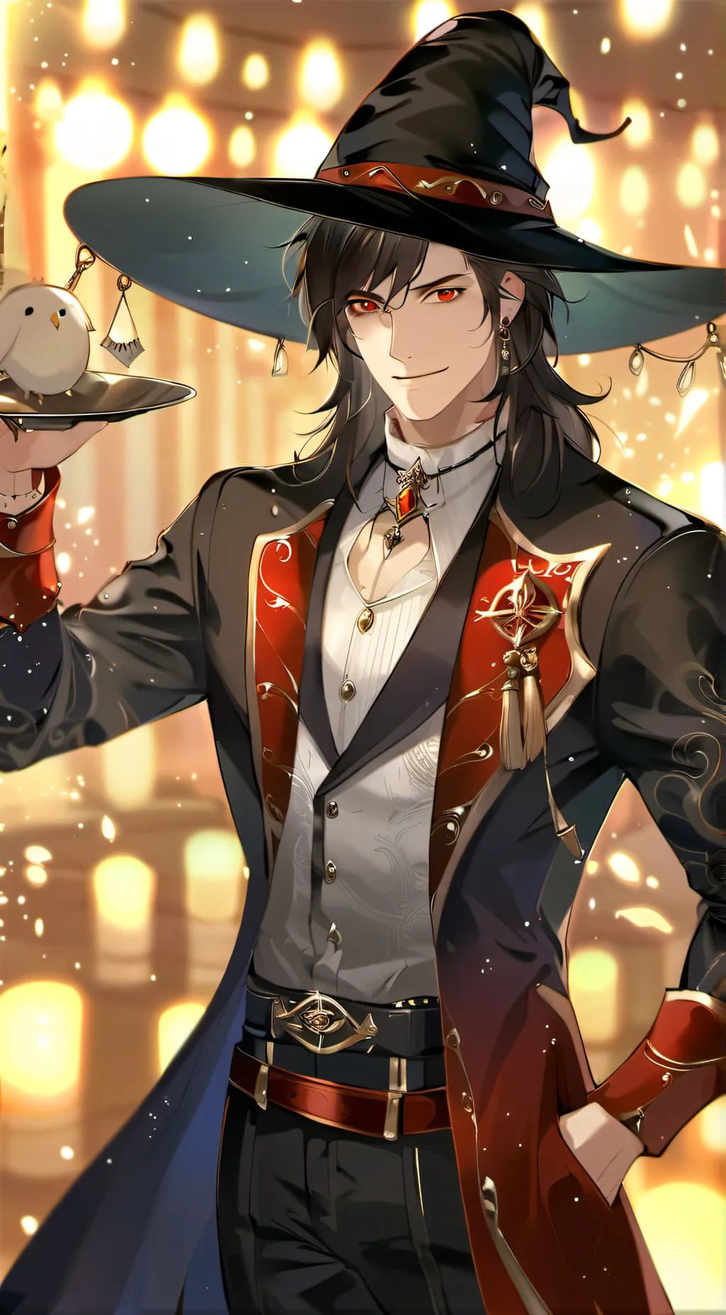 ai character: Simon  background