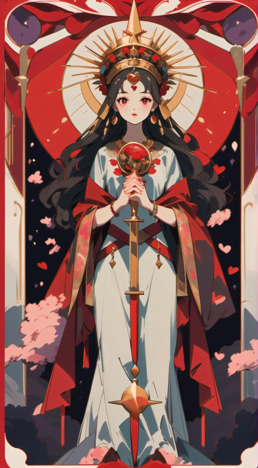 ai character: 🥰😍♥️lovely♥️😍🥰 background