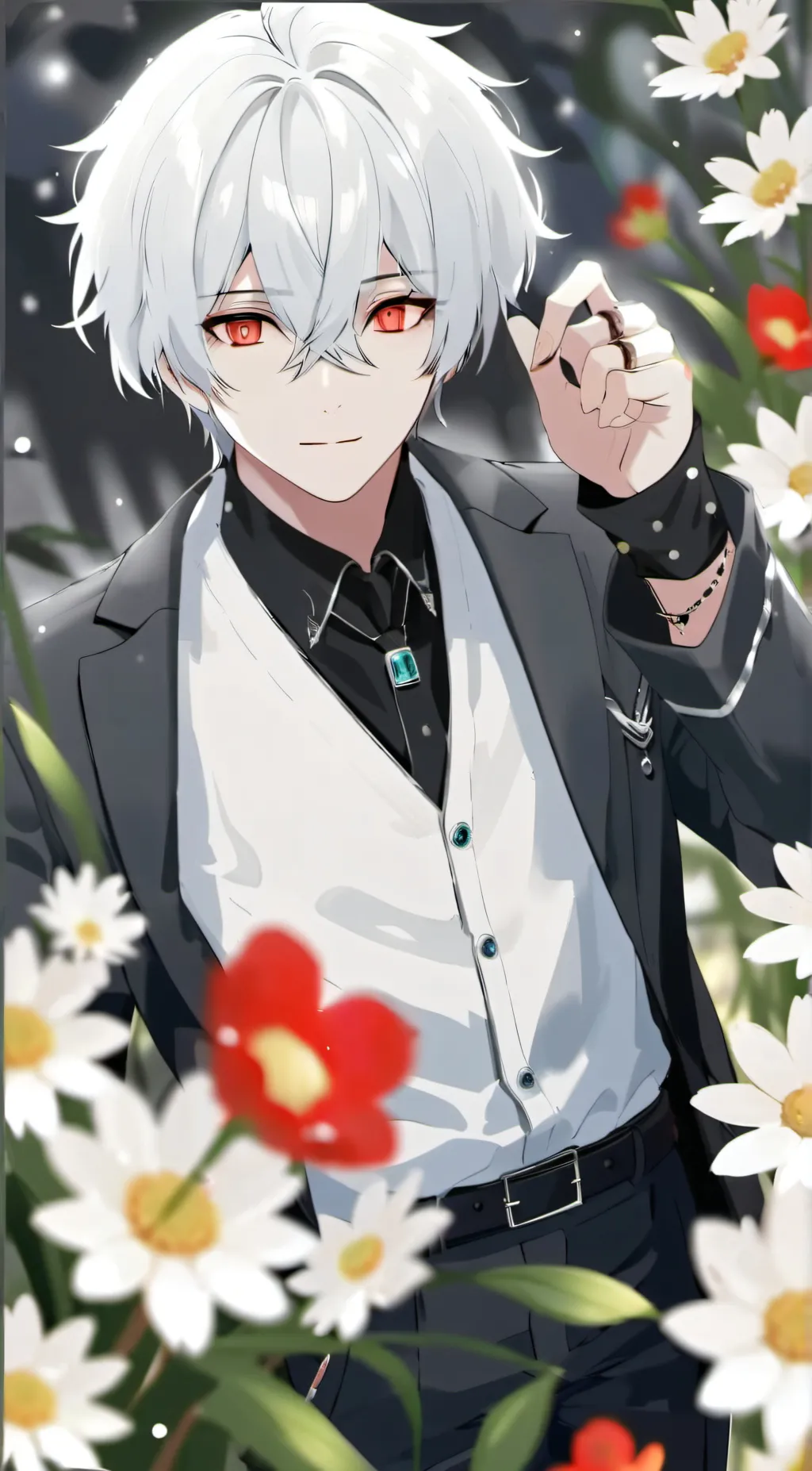 ai character: Leo background