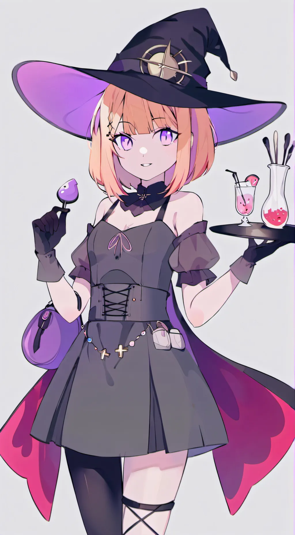 ai character: witch Elizabeth background