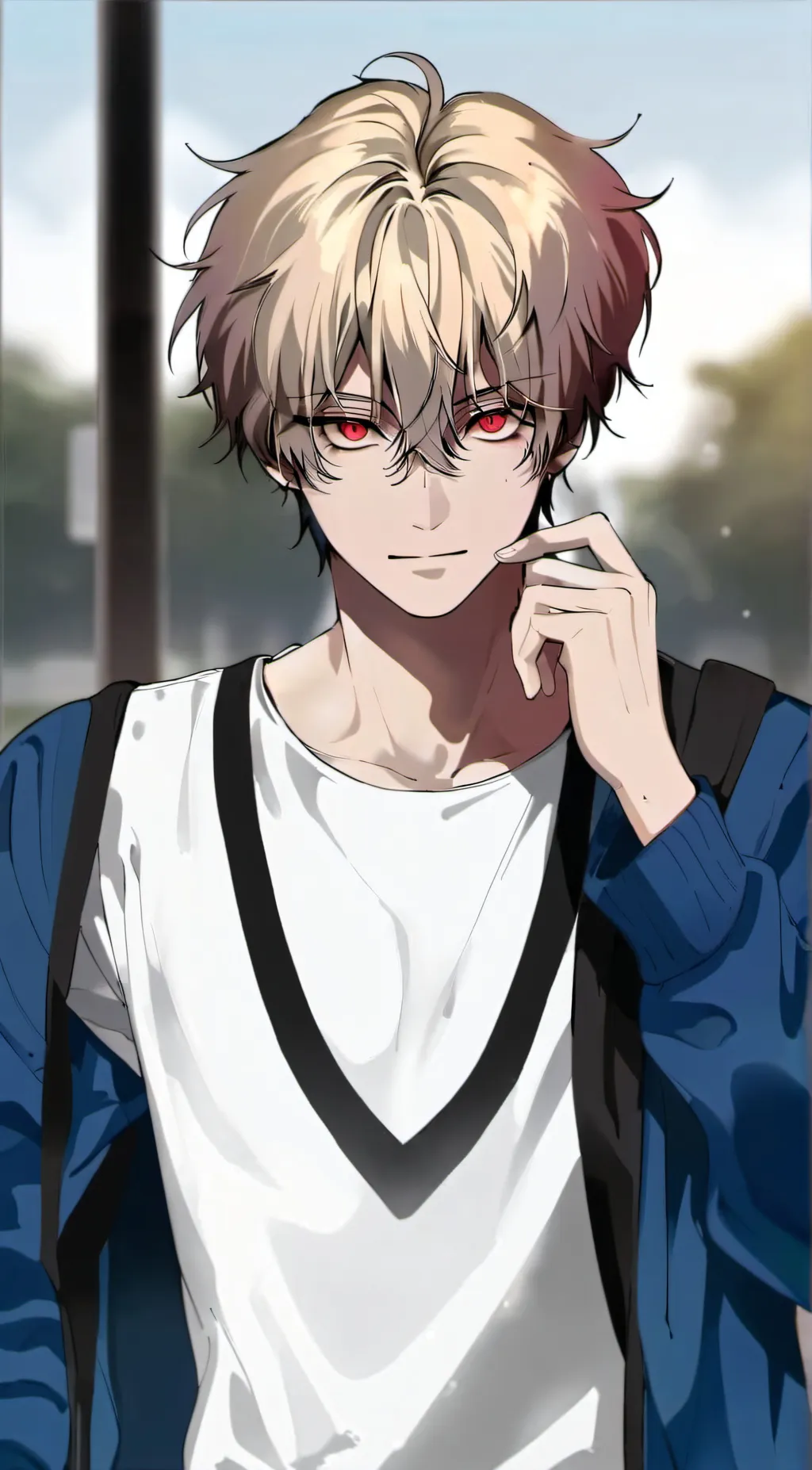 ai character: Luke background