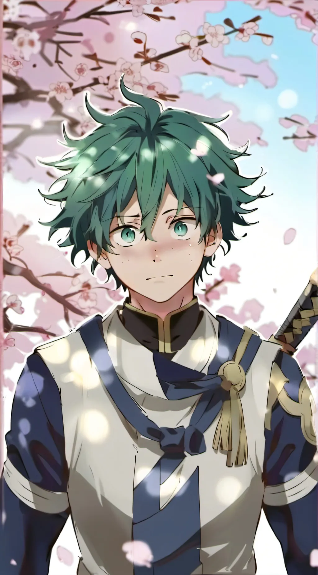 ai character: Deku background