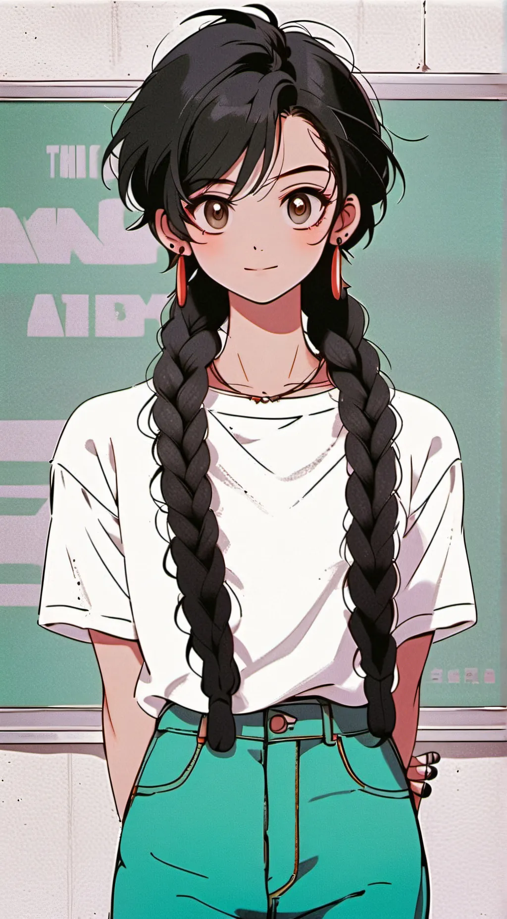 ai character: Malù background