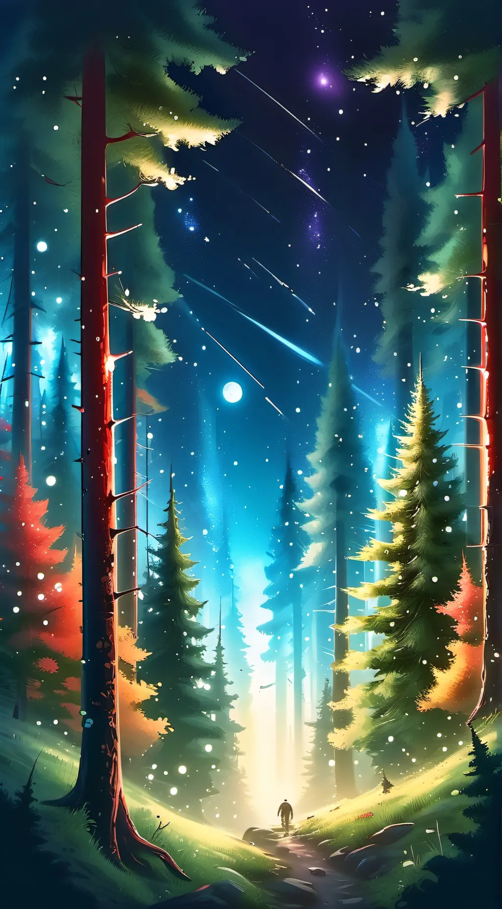 ai character: Creatures background