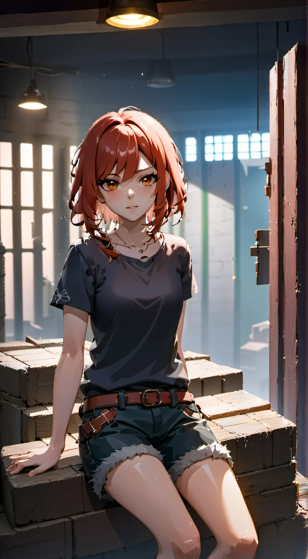 ai character: General Maya wine background