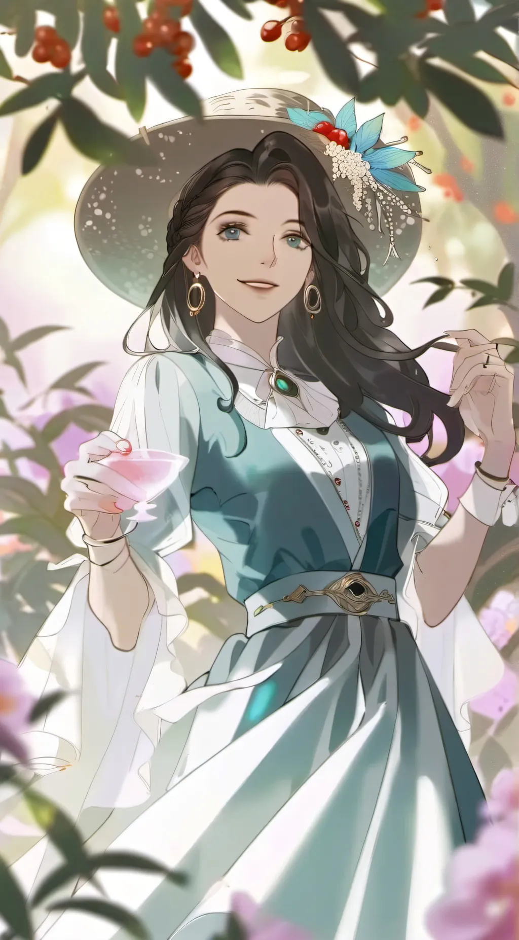 ai character: bud to rose  background