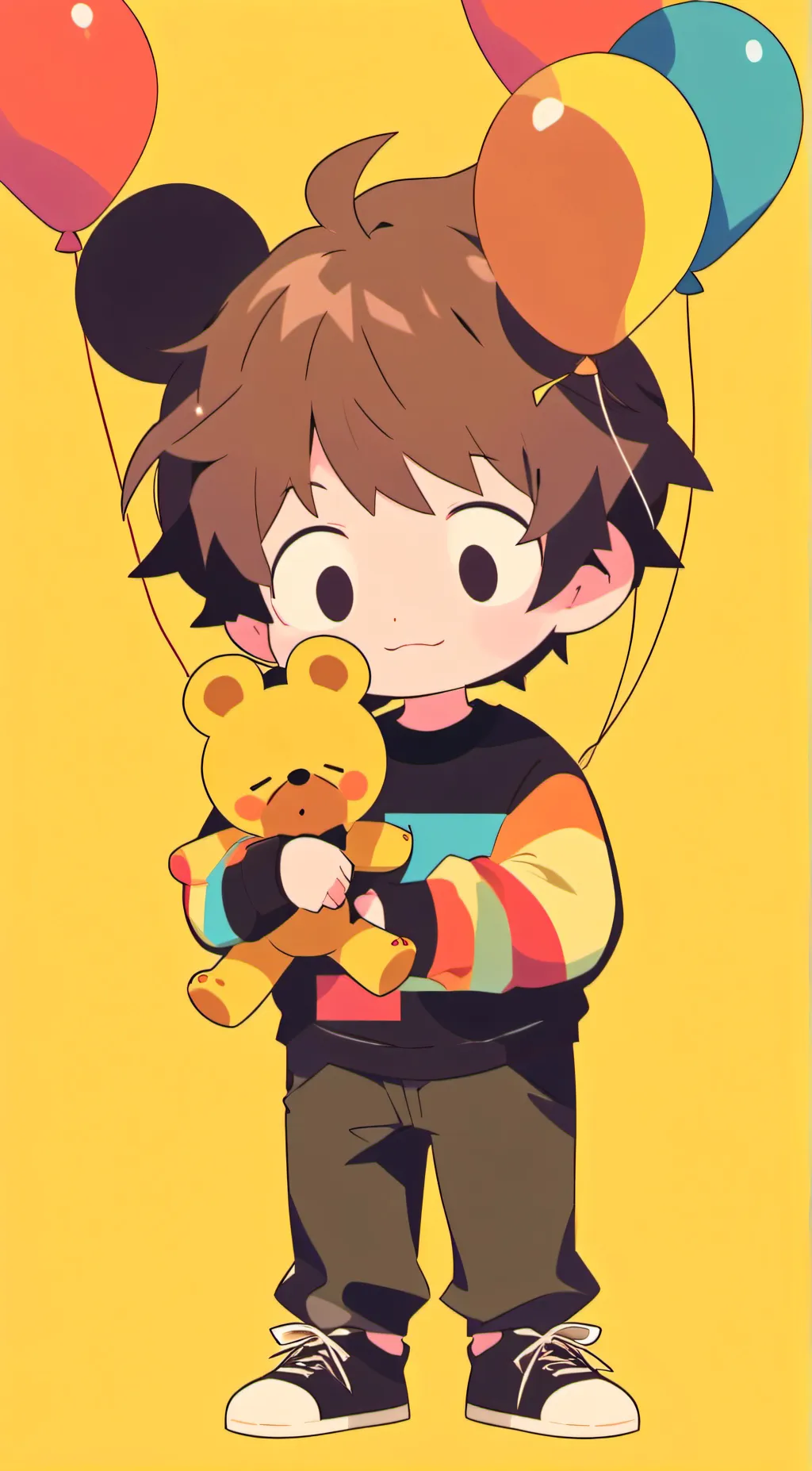 ai character: Evan (ghost) background