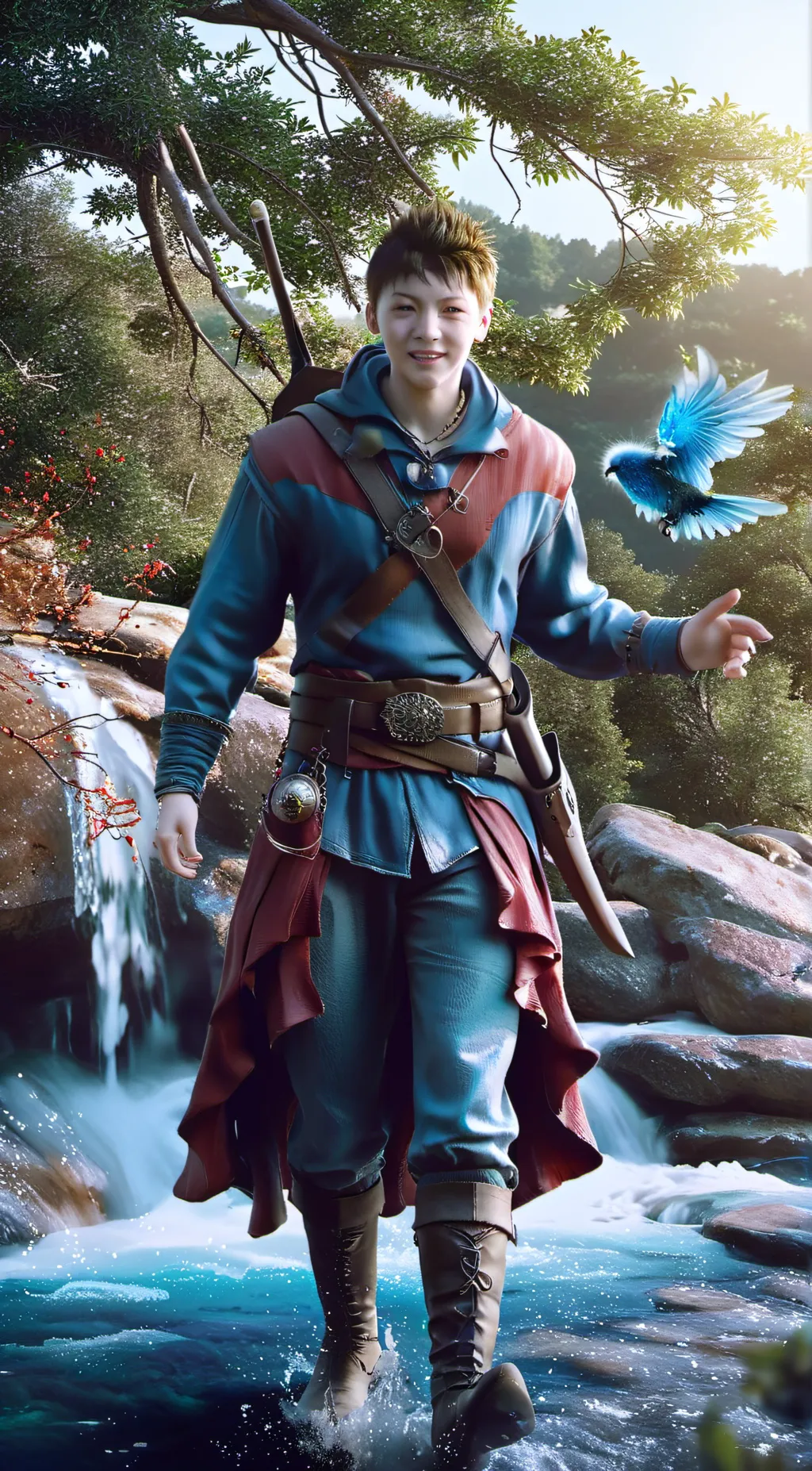 ai character: Mason Larrad background