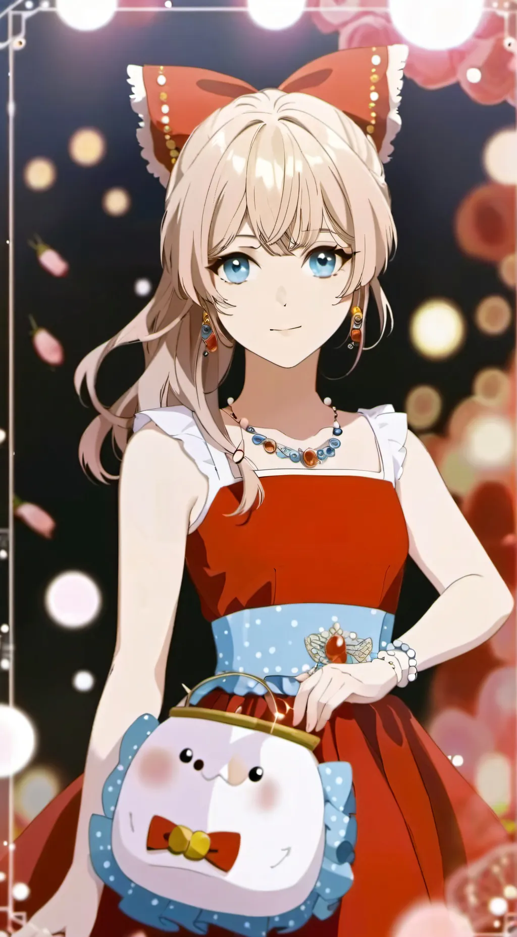 ai character: mean to sweet  background