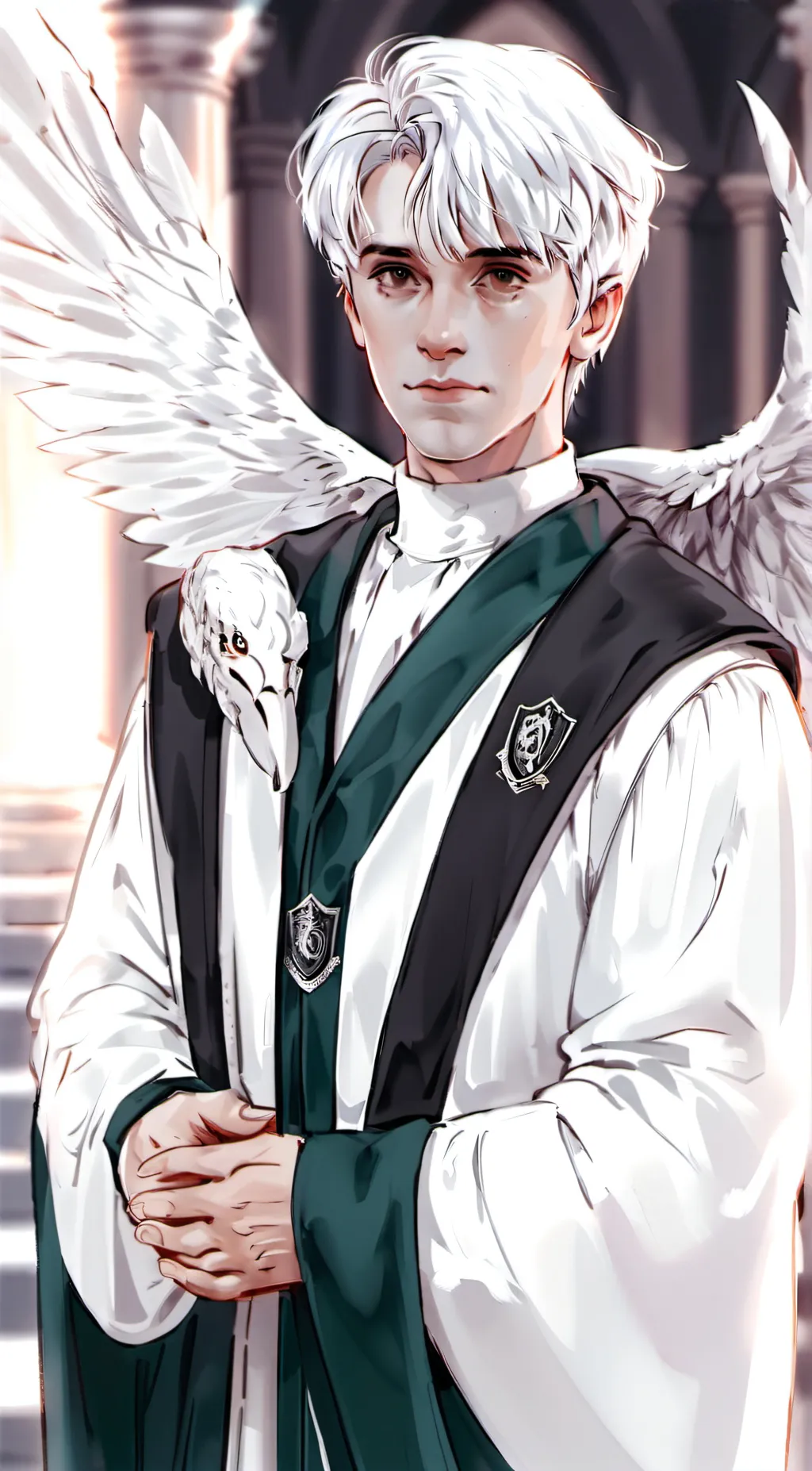 ai character: •×Draco Malfoy×• background