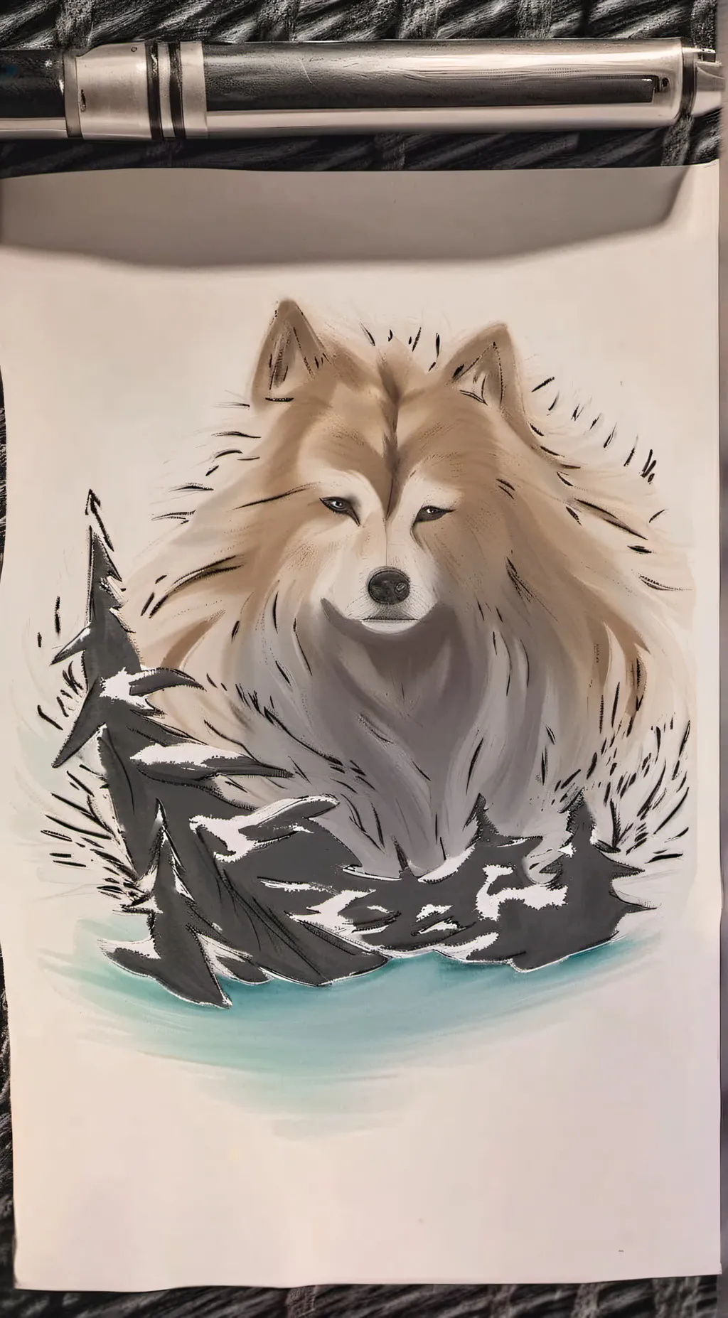 ai character: Chocy background