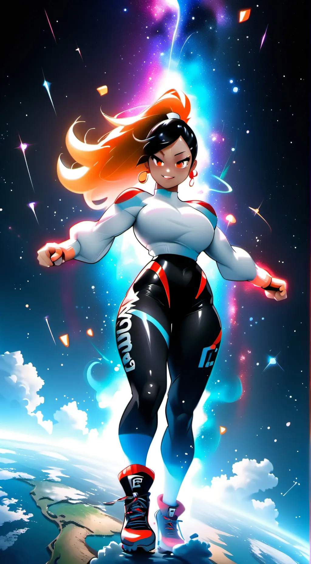 ai character: fat background