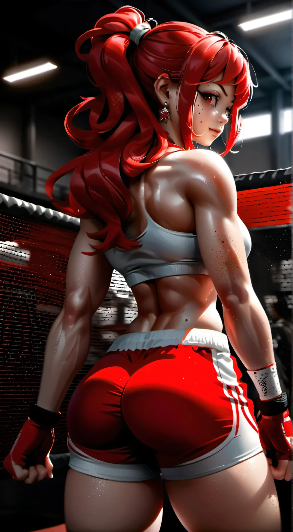 ai character: a Giantess Tomboy background