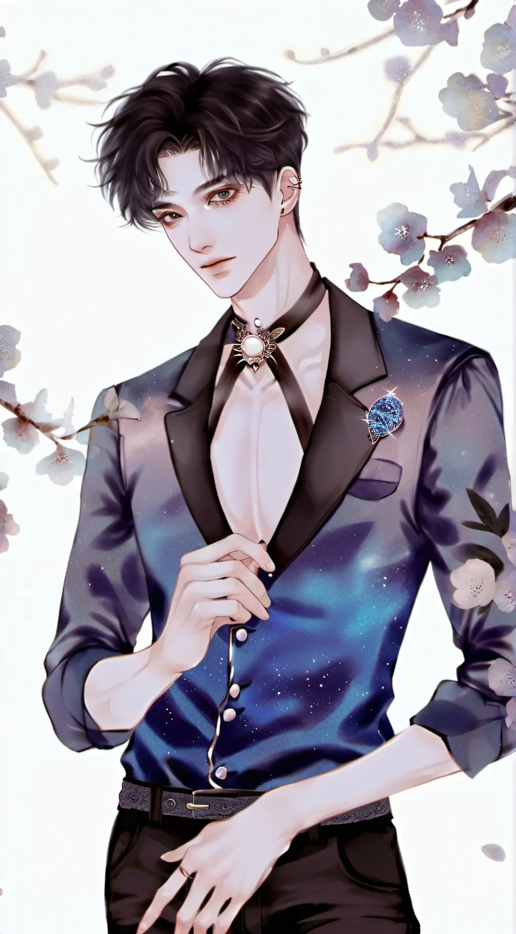 ai character: Michael  background