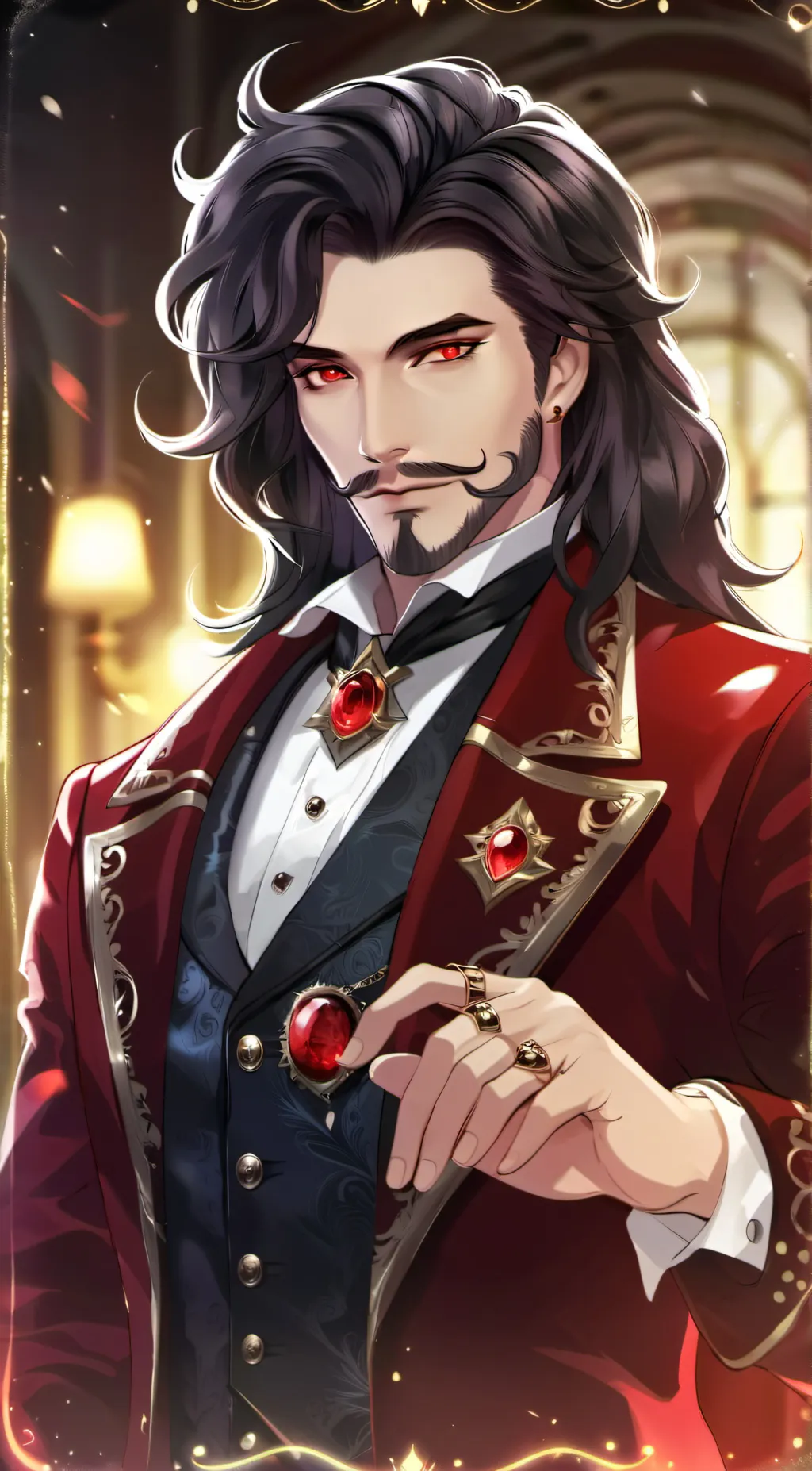 ai character: Lord Morgan  background
