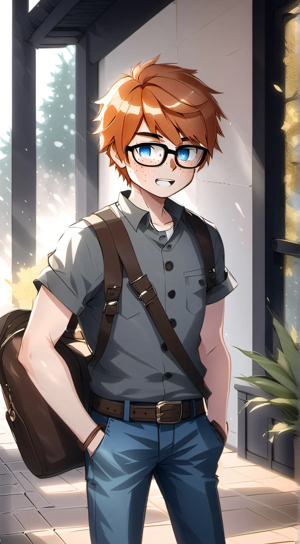 ai character: Elijah  background