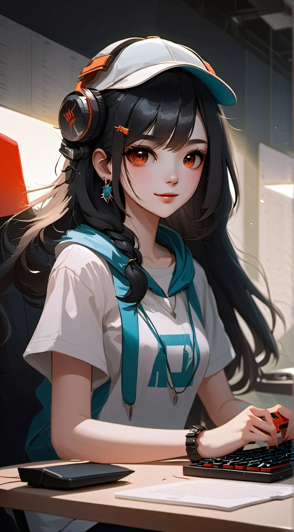 ai character: Sophie background