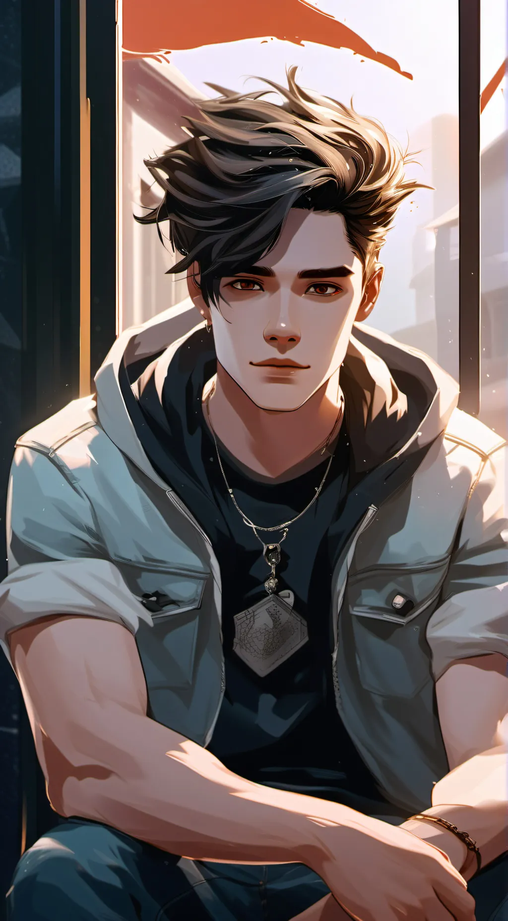 ai character: Alex background